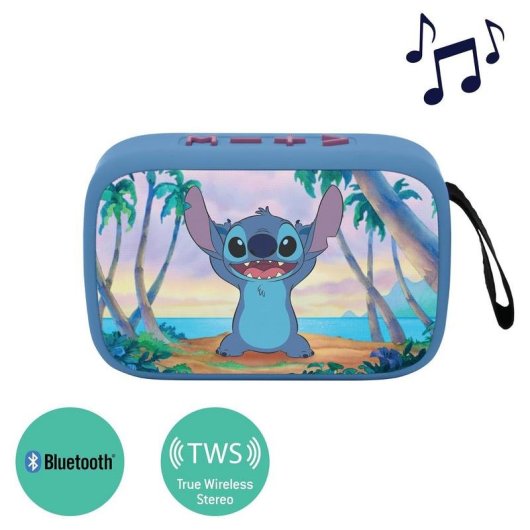 Altoparlanti Lexibook Stitch portatile Bluetooth 5.0 5W multicolore