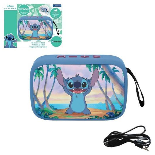 Altoparlanti Lexibook Stitch portatile Bluetooth 5.0 5W multicolore