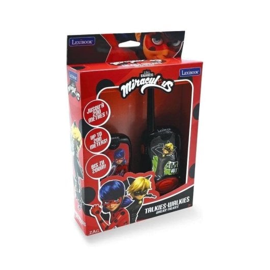 Walkie-talkie Lexibook Miraculous Ladybug 120 m 2 canali
