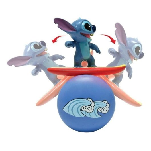 Robot Interactivo Lexibook Disney Stitch Surfista Autoequilibrio Luz y Sonido