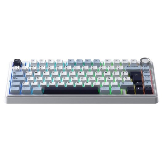 Tastatur Aula F75 Magnetisch Kompakt 75% Kabellos RGB Hot-Swap Español