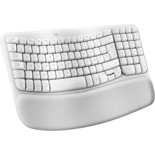Teclado Logitech Wave Keys for Mac de Membrana Bluetooth Francés