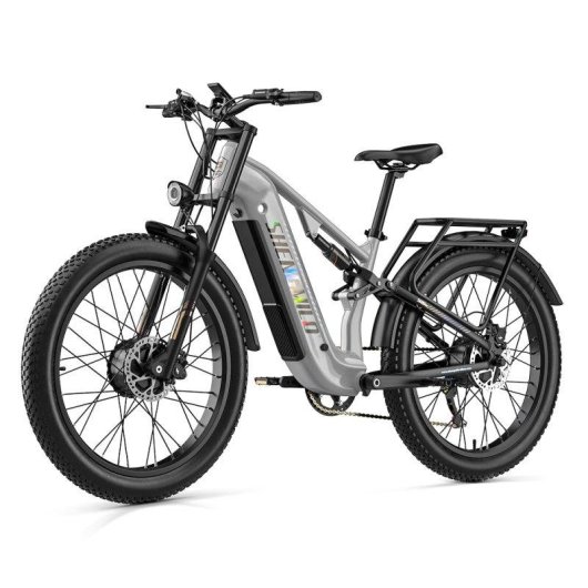 Vélo électrique Shengmilo S600 Pro double moteur 2x1000W batterie 48V 25Ah 26"