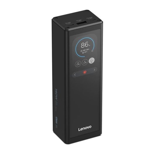 Power Bank Lenovo Smart Laptop 20000 mAh 140 W Apta para avión Negro