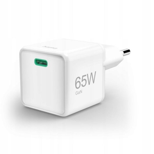 Caricatore Hama SuperMini GaN 65W USB-C PD QC