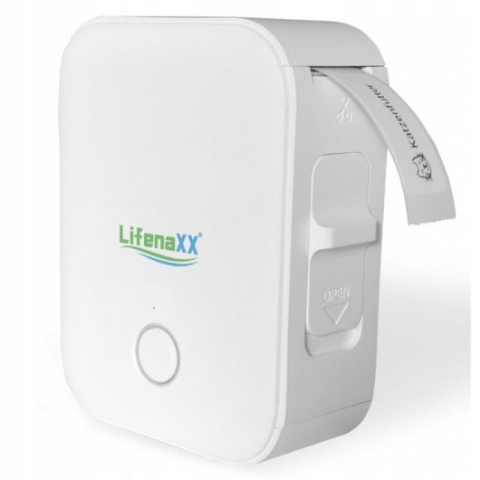 Impressora térmica Bluetooth Lifenaxx LX-048 para etiquetas personalizáveis
