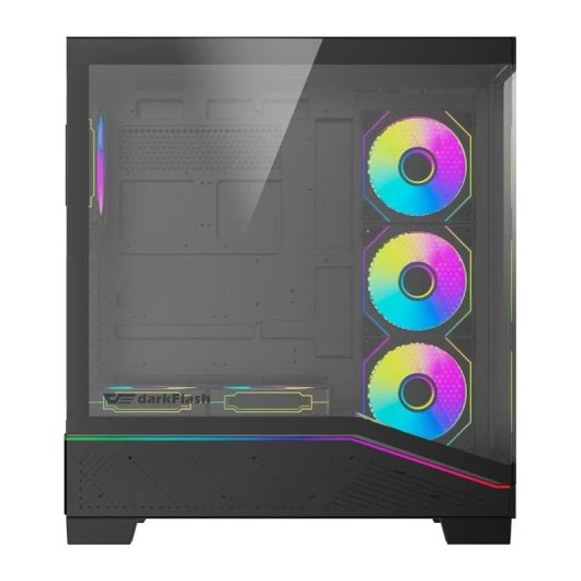 PC-Gehäuse DarkFlash K430 6 Ventilatoren Schwarz ATX