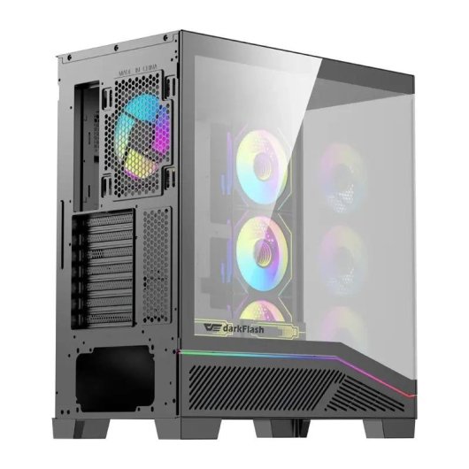 PC-Gehäuse DarkFlash K430 6 Ventilatoren Schwarz ATX