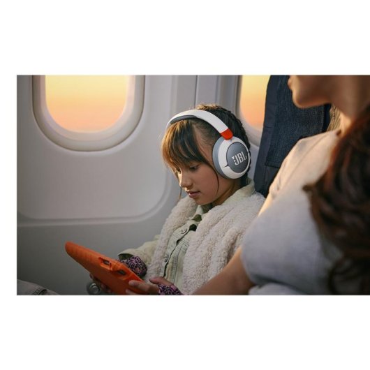 Auriculares JBL Junior 470NC sem fios Bluetooth com Cancelamento de Ruído Branco