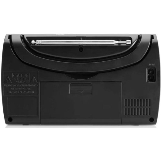 Radio JVC RA-E431B Reveil 10 Stations Noir