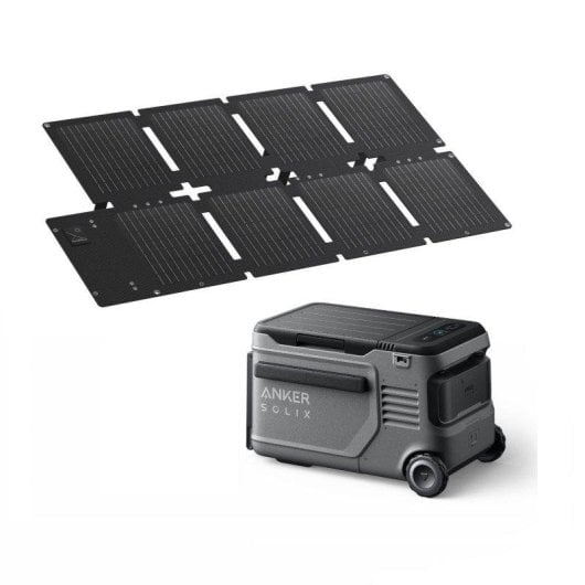 Nevera eléctrica portátil Anker Solix EverFrost 2 23 l + panel solar PS60 60 W
