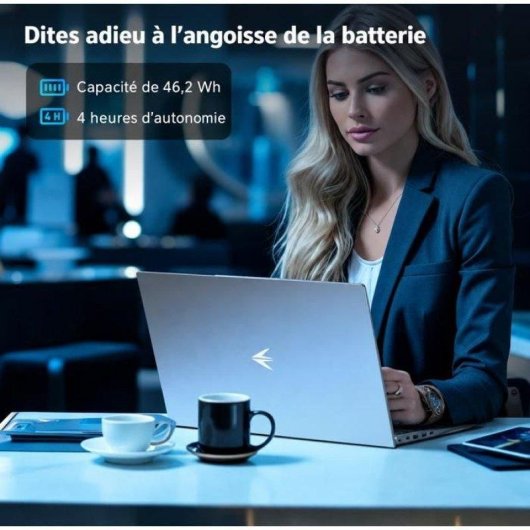 Ordinateur portable Auusda 15.6" AMD Ryzen 3 3250C 8Go 256Go SSD Windows 11 Pro
