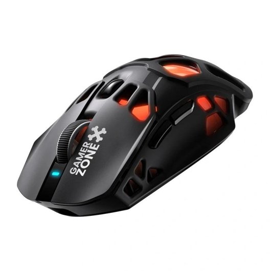 Ratón Onikuma DM09 gaming 2,4 GHz/Bluetooth/USB-C 24.000 DPI negro RGB