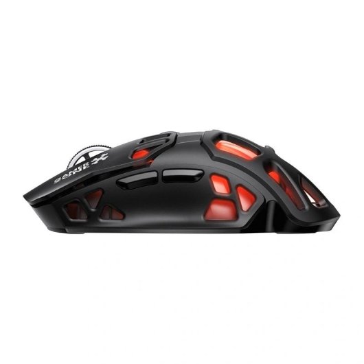 Ratón Onikuma DM09 gaming 2,4 GHz/Bluetooth/USB-C 24.000 DPI negro RGB