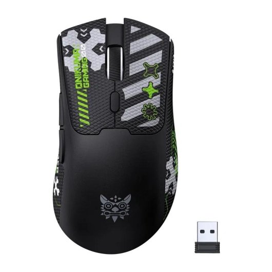 Ratón gaming Onikuma DM01 2,4 GHz/Bluetooth 12.800 DPI negro