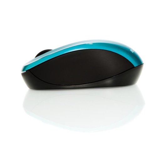 Souris Verbatim Go Nano sans fil 1600 DPI cyan ambidextre