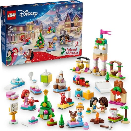 LEGO Disney Princess Calendrier de l'Avent 43298 290 pièces