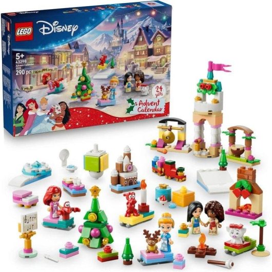 LEGO Disney Princess Calendrier de l'Avent 43298 290 pièces