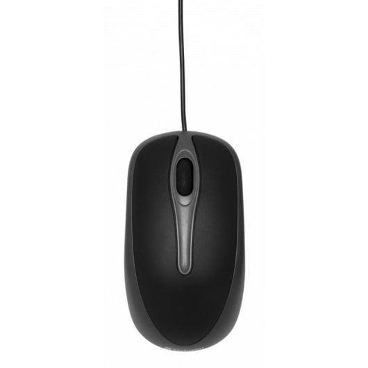 Souris Verbatim 49019 filaire USB 1000 DPI noire et grise ambidextre