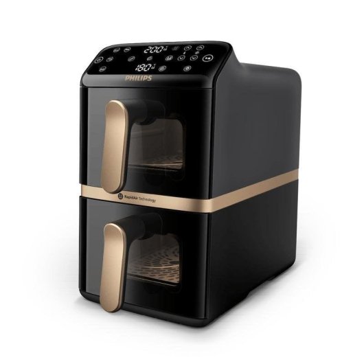 Airfryer Philips NA462/70 10 L 2750 W Dubbele Mand Keramische Coating