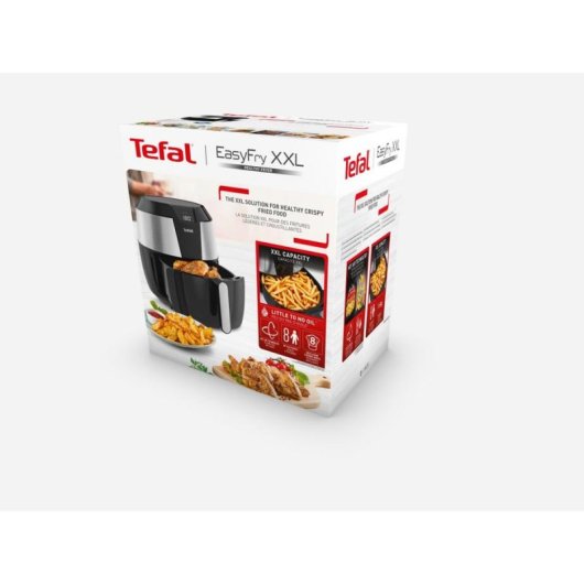 Friggitrice ad Aria Tefal Easy Fry EY701D 5,6L 1850W Touch Timer