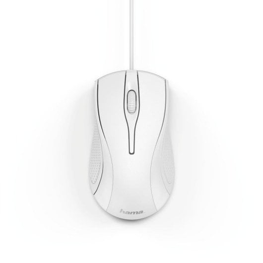 Ratón Hama MC-200 USB 1200 DPI Blanc Optique 3 Boutons