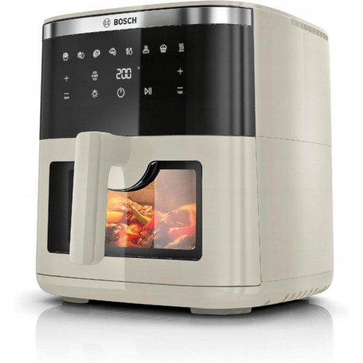 Freidora de aire Bosch Serie 6 MAF671C0 7,2 L 1800 W con ventana