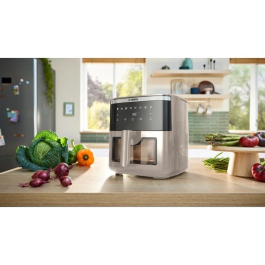 Freidora de aire Bosch Serie 6 MAF671C0 7,2 L 1800 W con ventana