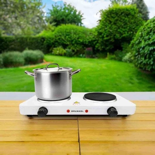Plaque de cuisson Grunkel EHP-218 2 zones 2000 W