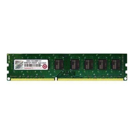 Transcend RAM 4GB DDR3 1333MHz CL9 DIMM 240-Pin Grün