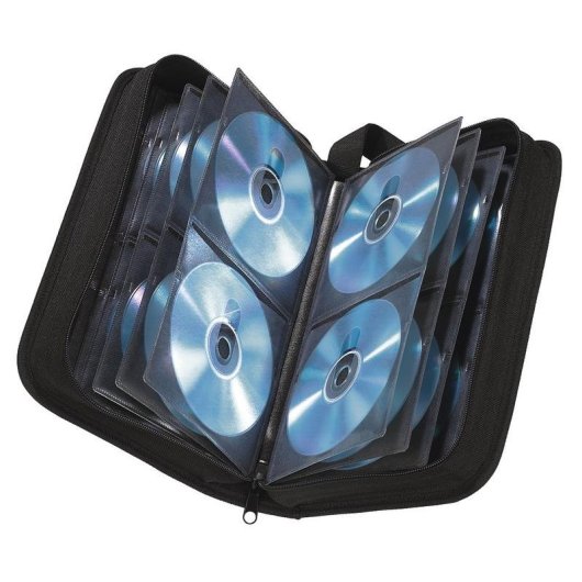 Bolsa para CDs Hama CD Wallet Nylon 120 preta
