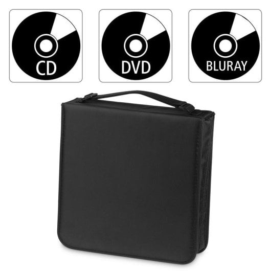 CD Wallet Hama Nylon 208 Noir