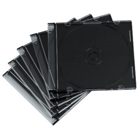 Estojo Hama Slim Jewel Case Transparente 1 CD Pack 50
