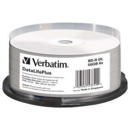 BD-R Verbatim 43749 Doppia Strato 50 GB 6x