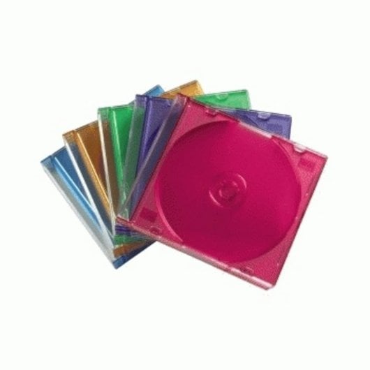 CD-Hülle Hama Slim Box Multicolor 25 Stück Kunststoff kompakt
