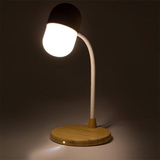 Lampe Ladegeraet Multifunktion 14 LED Dam Electronics 10W Qi