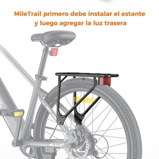 Luce posteriore HillMiles JY-357S Rossa 2 modalita