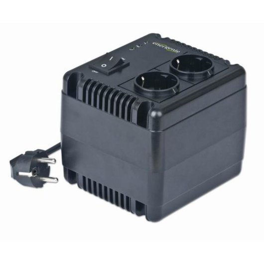 Stekkerdoos EnerGenie EG-AVR-1001 2 Stopcontacten Spanningsregelaar Sinusgolf
