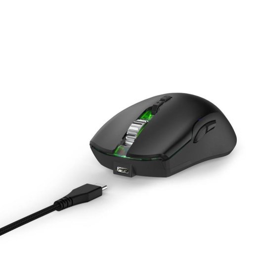 Mouse uRage Reaper 510 wireless 16000 DPI nero USB-C 9 tasti