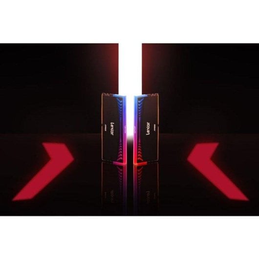 Memória RAM Lexar ARES RGB 32GB 2x16GB DDR5 8000MHz CL38 Intel XMP RGB