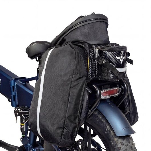 Borsa posteriore ENGWE 35 L impermeabile con copertura antipioggia