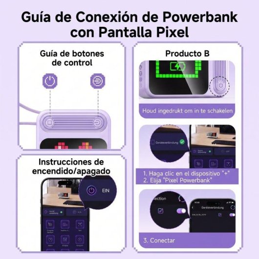 Power Bank Orico PC22 10000 mAh 22,5 W Flugzeuggeeignet