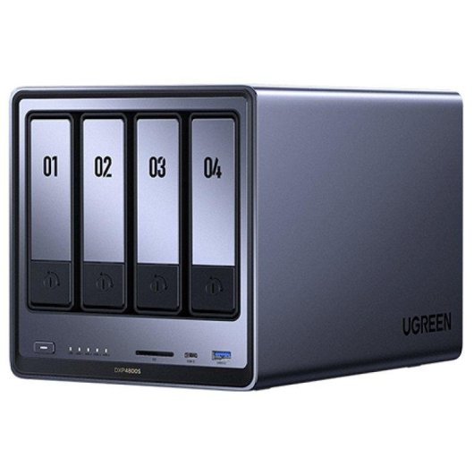 NAS Ugreen DXP4800S 4 Schächte N150 8 GB DDR5 2,5 GbE ohne Laufwerke, China-Version