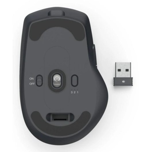 Souris Hama WM-800 sans fil RF/Bluetooth 3200 DPI anthracite, 8 boutons