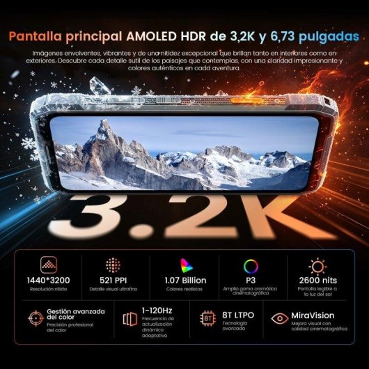 Blackview XPLORE 6 5G 18GB 512GB 6,73" Negro