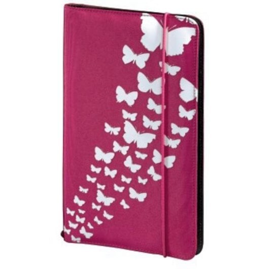 Funda para discos Hama 48 Discos Rosa Nylon