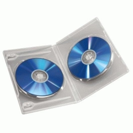 Boitier DVD Hama Double DVD Jewel Case Transparent