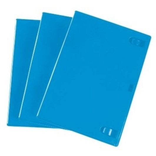 Blu-ray-Doppelhülle Hama blau, 2 Discs, 3er-Pack