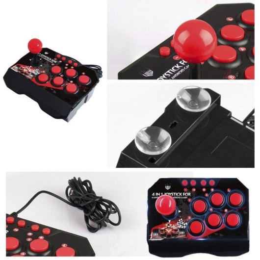 Joystick Dam Electronics NS-002 Arcade USB Nintendo Switch/PS3/PC/Android TV