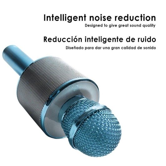 Microphone karaoké Dam Electronics multifonction Bluetooth avec haut-parleur